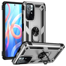 Load image into Gallery viewer, Shockproof TPU + PC Phone Case with 360 Degree Rotating Holder, For Xiaomi Redmi Note 11 Pro 5G, For Xiaomi Redmi Note 11 5G