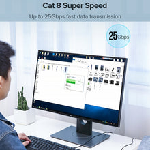 Load image into Gallery viewer, UGREEN CAT8 Ethernet Network LAN Cable, 1m, 1.5m, 2m, 3m, 5m, 8m, 10m