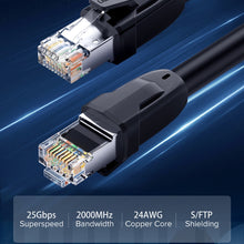 Load image into Gallery viewer, UGREEN CAT8 Ethernet Network LAN Cable, 1m, 1.5m, 2m, 3m, 5m, 8m, 10m