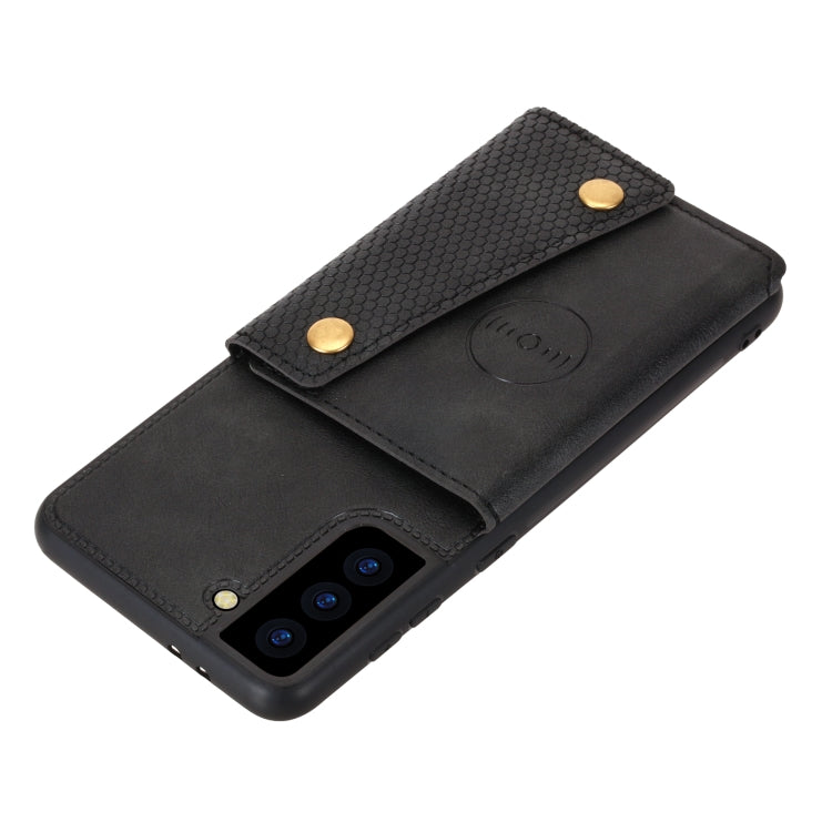 Double Buckle PU + TPU Magnetic Phone Case, For Samsung Galaxy S22 5G, For Xiaomi 11T, For Samsung Galaxy S22+ 5G, For Samsung Galaxy S22 Ultra 5G, For Samsung Galaxy A13 5G