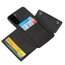 Load image into Gallery viewer, Double Buckle PU + TPU Magnetic Phone Case, For Samsung Galaxy S22 5G, For Xiaomi 11T, For Samsung Galaxy S22+ 5G, For Samsung Galaxy S22 Ultra 5G, For Samsung Galaxy A13 5G