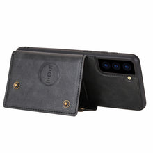 Load image into Gallery viewer, Double Buckle PU + TPU Magnetic Phone Case, For Samsung Galaxy S22 5G, For Xiaomi 11T, For Samsung Galaxy S22+ 5G, For Samsung Galaxy S22 Ultra 5G, For Samsung Galaxy A13 5G