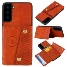 Load image into Gallery viewer, Double Buckle PU + TPU Magnetic Phone Case, For Samsung Galaxy S22 5G, For Xiaomi 11T, For Samsung Galaxy S22+ 5G, For Samsung Galaxy S22 Ultra 5G, For Samsung Galaxy A13 5G