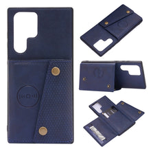 Load image into Gallery viewer, Double Buckle PU + TPU Magnetic Phone Case, For Samsung Galaxy S22 5G, For Xiaomi 11T, For Samsung Galaxy S22+ 5G, For Samsung Galaxy S22 Ultra 5G, For Samsung Galaxy A13 5G