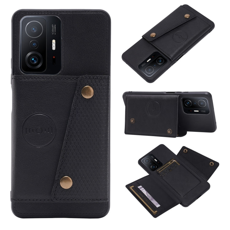 Double Buckle PU + TPU Magnetic Phone Case, For Xiaomi 11T, For Samsung Galaxy S22 5G, For Samsung Galaxy S22+ 5G, For Samsung Galaxy S22 Ultra 5G, For Samsung Galaxy A13 5G