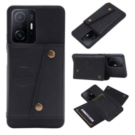 Double Buckle PU + TPU Magnetic Phone Case, For Xiaomi 11T, For Samsung Galaxy S22 5G, For Samsung Galaxy S22+ 5G, For Samsung Galaxy S22 Ultra 5G, For Samsung Galaxy A13 5G