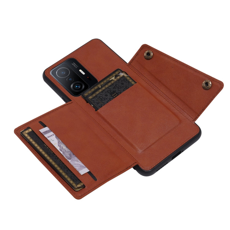 Double Buckle PU + TPU Magnetic Phone Case, For Xiaomi 11T, For Samsung Galaxy S22 5G, For Samsung Galaxy S22+ 5G, For Samsung Galaxy S22 Ultra 5G, For Samsung Galaxy A13 5G