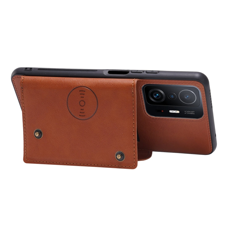 Double Buckle PU + TPU Magnetic Phone Case, For Xiaomi 11T, For Samsung Galaxy S22 5G, For Samsung Galaxy S22+ 5G, For Samsung Galaxy S22 Ultra 5G, For Samsung Galaxy A13 5G