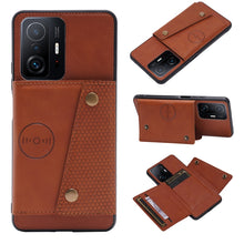 Load image into Gallery viewer, Double Buckle PU + TPU Magnetic Phone Case, For Samsung Galaxy S22 5G, For Xiaomi 11T, For Samsung Galaxy S22+ 5G, For Samsung Galaxy S22 Ultra 5G, For Samsung Galaxy A13 5G