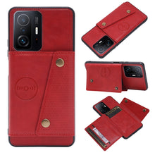 Load image into Gallery viewer, Double Buckle PU + TPU Magnetic Phone Case, For Samsung Galaxy S22 5G, For Xiaomi 11T, For Samsung Galaxy S22+ 5G, For Samsung Galaxy S22 Ultra 5G, For Samsung Galaxy A13 5G