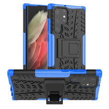 Load image into Gallery viewer, Tire Texture TPU + PC Phone Case with Holder, For Xiaomi Mi 11T, For Nokia G300, For Samsung Galaxy S22 Ultra 5G, For Samsung Galaxy M52 5G