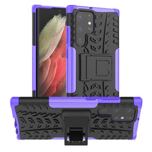 Load image into Gallery viewer, Tire Texture TPU + PC Phone Case with Holder, For Xiaomi Mi 11T, For Nokia G300, For Samsung Galaxy S22 Ultra 5G, For Samsung Galaxy M52 5G