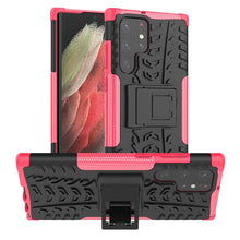 Load image into Gallery viewer, Tire Texture TPU + PC Phone Case with Holder, For Xiaomi Mi 11T, For Nokia G300, For Samsung Galaxy S22 Ultra 5G, For Samsung Galaxy M52 5G