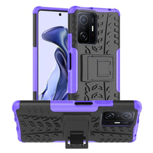 Load image into Gallery viewer, Tire Texture TPU + PC Phone Case with Holder, For Xiaomi Mi 11T, For Nokia G300, For Samsung Galaxy S22 Ultra 5G, For Samsung Galaxy M52 5G