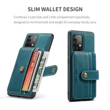 Load image into Gallery viewer, JEEHOOD RFID Blocking Anti-Theft Magnetic PU + TPU Phone Case with Card Slot, For Samsung Galaxy A32 5G, For Samsung Galaxy A12 5G, For Samsung Galaxy A52 5G / 4G, For Samsung Galaxy A72 5G / 4G, For Samsung Galaxy A71 5G, For Samsung Galaxy Note20 Ult...