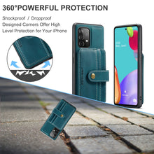 Load image into Gallery viewer, JEEHOOD RFID Blocking Anti-Theft Magnetic PU + TPU Phone Case with Card Slot, For Samsung Galaxy A32 5G, For Samsung Galaxy A12 5G, For Samsung Galaxy A52 5G / 4G, For Samsung Galaxy A72 5G / 4G, For Samsung Galaxy A71 5G, For Samsung Galaxy Note20 Ult...