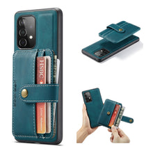 Load image into Gallery viewer, JEEHOOD RFID Blocking Anti-Theft Magnetic PU + TPU Phone Case with Card Slot, For Samsung Galaxy A32 5G, For Samsung Galaxy A12 5G, For Samsung Galaxy A52 5G / 4G, For Samsung Galaxy A72 5G / 4G, For Samsung Galaxy A71 5G, For Samsung Galaxy Note20 Ult...
