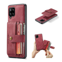Load image into Gallery viewer, JEEHOOD RFID Blocking Anti-Theft Magnetic PU + TPU Phone Case with Card Slot, For Samsung Galaxy A32 5G, For Samsung Galaxy A12 5G, For Samsung Galaxy A52 5G / 4G, For Samsung Galaxy A72 5G / 4G, For Samsung Galaxy A71 5G, For Samsung Galaxy Note20 Ult...
