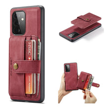 Load image into Gallery viewer, JEEHOOD RFID Blocking Anti-Theft Magnetic PU + TPU Phone Case with Card Slot, For Samsung Galaxy A32 5G, For Samsung Galaxy A12 5G, For Samsung Galaxy A52 5G / 4G, For Samsung Galaxy A72 5G / 4G, For Samsung Galaxy A71 5G, For Samsung Galaxy Note20 Ult...