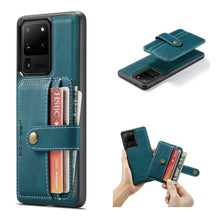 Load image into Gallery viewer, JEEHOOD RFID Blocking Anti-Theft Magnetic PU + TPU Phone Case with Card Slot, For Samsung Galaxy A32 5G, For Samsung Galaxy A12 5G, For Samsung Galaxy A52 5G / 4G, For Samsung Galaxy A72 5G / 4G, For Samsung Galaxy A71 5G, For Samsung Galaxy Note20 Ult...