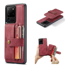 Load image into Gallery viewer, JEEHOOD RFID Blocking Anti-Theft Magnetic PU + TPU Phone Case with Card Slot, For Samsung Galaxy A32 5G, For Samsung Galaxy A12 5G, For Samsung Galaxy A52 5G / 4G, For Samsung Galaxy A72 5G / 4G, For Samsung Galaxy A71 5G, For Samsung Galaxy Note20 Ult...