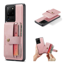 Load image into Gallery viewer, JEEHOOD RFID Blocking Anti-Theft Magnetic PU + TPU Phone Case with Card Slot, For Samsung Galaxy A32 5G, For Samsung Galaxy A12 5G, For Samsung Galaxy A52 5G / 4G, For Samsung Galaxy A72 5G / 4G, For Samsung Galaxy A71 5G, For Samsung Galaxy Note20 Ult...