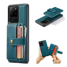 Load image into Gallery viewer, JEEHOOD RFID Blocking Anti-Theft Magnetic PU + TPU Phone Case with Card Slot, For Samsung Galaxy A32 5G, For Samsung Galaxy A12 5G, For Samsung Galaxy A52 5G / 4G, For Samsung Galaxy A72 5G / 4G, For Samsung Galaxy A71 5G, For Samsung Galaxy Note20 Ult...