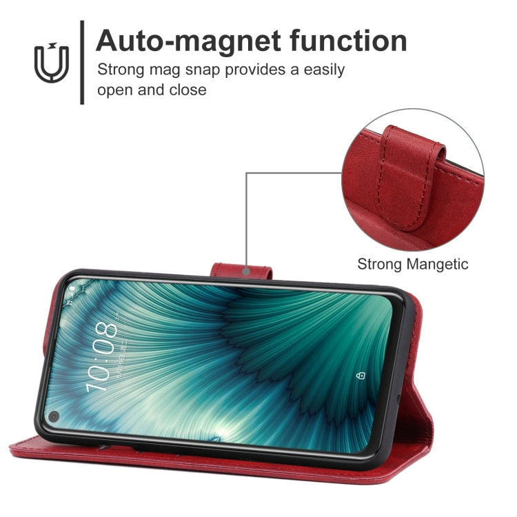 Leather Phone Case, For HTC U20 5G, For Infinix Hot 9 / Tecno Camon 15, For ZTE Axon 20 4G / 5G / A20 / A2121
