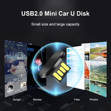 Load image into Gallery viewer, Car USB Interface Mini Metal U Disk, 16GB, 32GB, 64GB
