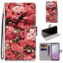 Load image into Gallery viewer, Coloured Drawing Cross Texture Horizontal Flip Leather Phone Case with Holder &amp; Card Slots &amp; Wallet &amp; Lanyard, For Motorola Moto G10/G20/G30, For Xiaomi Redmi Note 11