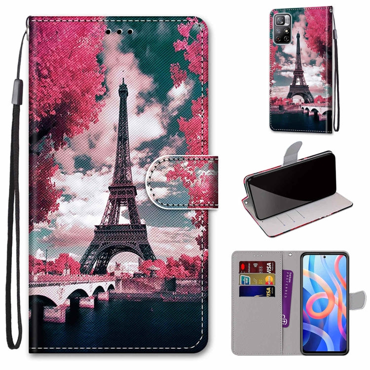 Coloured Drawing Cross Texture Horizontal Flip Leather Phone Case with Holder & Card Slots & Wallet & Lanyard, For Motorola Moto G10/G20/G30, For Xiaomi Redmi Note 11