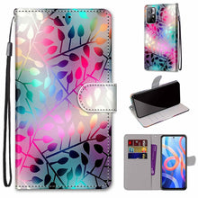 Load image into Gallery viewer, Coloured Drawing Cross Texture Horizontal Flip Leather Phone Case with Holder &amp; Card Slots &amp; Wallet &amp; Lanyard, For Motorola Moto G10/G20/G30, For Xiaomi Redmi Note 11