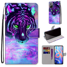 Load image into Gallery viewer, Coloured Drawing Cross Texture Horizontal Flip Leather Phone Case with Holder &amp; Card Slots &amp; Wallet &amp; Lanyard, For Motorola Moto G10/G20/G30, For Xiaomi Redmi Note 11