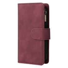 Load image into Gallery viewer, Multifunctional Phone Leather Case with Card Slot &amp; Holder &amp; Zipper Wallet &amp; Photo Frame, For iPhone 13 mini, For iPhone 13, For iPhone 13 Pro, For iPhone 13 Pro Max