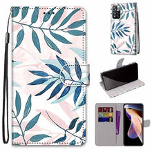 Load image into Gallery viewer, Coloured Drawing Cross Texture Horizontal Flip PU Phone Leather Case with Holder &amp; Card Slots &amp; Wallet &amp; Lanyard(Colorful Layer, For Xiaomi Redmi Note 11 Pro / 11 Pro+ Global, For Xiaomi Mi 11T / 11T Pro