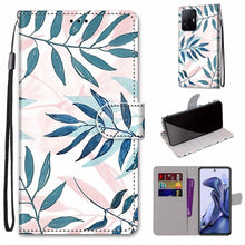 Load image into Gallery viewer, Coloured Drawing Cross Texture Horizontal Flip PU Phone Leather Case with Holder &amp; Card Slots &amp; Wallet &amp; Lanyard(Colorful Layer, For Xiaomi Redmi Note 11 Pro / 11 Pro+ Global, For Xiaomi Mi 11T / 11T Pro