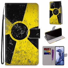 Load image into Gallery viewer, Coloured Drawing Cross Texture Horizontal Flip PU Phone Leather Case with Holder &amp; Card Slots &amp; Wallet &amp; Lanyard(Colorful Layer, For Xiaomi Redmi Note 11 Pro / 11 Pro+ Global, For Xiaomi Mi 11T / 11T Pro