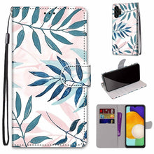 Load image into Gallery viewer, Coloured Drawing Cross Texture Horizontal Flip PU Phone Leather Case with Holder &amp; Card Slots &amp; Wallet &amp; Lanyard(Colorful Layer, For Samsung Galaxy A13 4G, For Samsung Galaxy A13 5G