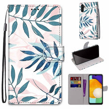 Load image into Gallery viewer, Coloured Drawing Cross Texture Horizontal Flip PU Phone Leather Case with Holder &amp; Card Slots &amp; Wallet &amp; Lanyard(Colorful Layer, For Samsung Galaxy A13 4G, For Samsung Galaxy A13 5G