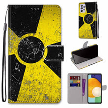 Load image into Gallery viewer, Coloured Drawing Cross Texture Horizontal Flip PU Phone Leather Case with Holder &amp; Card Slots &amp; Wallet &amp; Lanyard(Colorful Layer, For Samsung Galaxy A33 5G, For Samsung Galaxy A53 5G Global