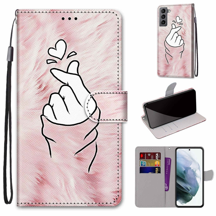 Coloured Drawing Cross Texture Horizontal Flip PU Phone Leather Case with Holder & Card Slots & Wallet & Lanyard(Colorful Layer, For Samsung Galaxy M52 5G, For Samsung Galaxy S22 5G