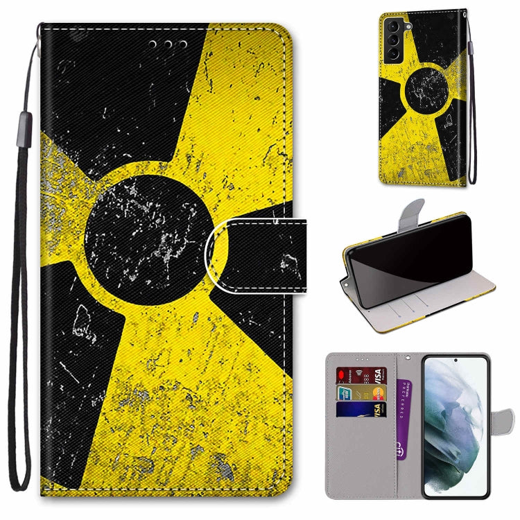 Coloured Drawing Cross Texture Horizontal Flip PU Phone Leather Case with Holder & Card Slots & Wallet & Lanyard(Colorful Layer, For Samsung Galaxy S22+ 5G, For Samsung Galaxy S22 Ultra 5G