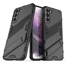 Load image into Gallery viewer, Punk Armor 2 in 1 PC + TPU Shockproof Phone Case with Invisible Holder, For Samsung Galaxy S22+ 5G, For Samsung Galaxy S22 Ultra 5G, For Samsung Galaxy S22 5G