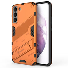 Load image into Gallery viewer, Punk Armor 2 in 1 PC + TPU Shockproof Phone Case with Invisible Holder, For Samsung Galaxy S22+ 5G, For Samsung Galaxy S22 Ultra 5G, For Samsung Galaxy S22 5G