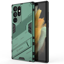Load image into Gallery viewer, Punk Armor 2 in 1 PC + TPU Shockproof Phone Case with Invisible Holder, For Samsung Galaxy S22+ 5G, For Samsung Galaxy S22 Ultra 5G, For Samsung Galaxy S22 5G