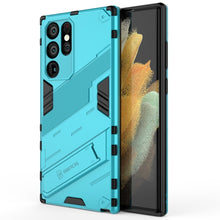 Load image into Gallery viewer, Punk Armor 2 in 1 PC + TPU Shockproof Phone Case with Invisible Holder, For Samsung Galaxy S22+ 5G, For Samsung Galaxy S22 Ultra 5G, For Samsung Galaxy S22 5G