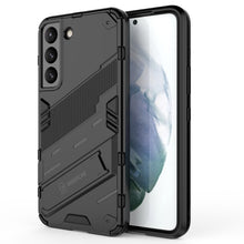 Load image into Gallery viewer, Punk Armor 2 in 1 PC + TPU Shockproof Phone Case with Invisible Holder, For Samsung Galaxy S22+ 5G, For Samsung Galaxy S22 Ultra 5G, For Samsung Galaxy S22 5G