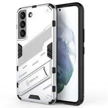 Load image into Gallery viewer, Punk Armor 2 in 1 PC + TPU Shockproof Phone Case with Invisible Holder, For Samsung Galaxy S22+ 5G, For Samsung Galaxy S22 Ultra 5G, For Samsung Galaxy S22 5G