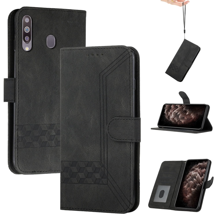 Cubic Skin Feel Flip Leather Phone Case, For Samsung Galaxy A20s, For Samsung Galaxy A21s, For Samsung Galaxy A21 EU Version, For Samsung Galaxy A22 4G, For Samsung Galaxy A22 5G, For Samsung Galaxy A30 / A20, For Samsung Galaxy A31                    ...