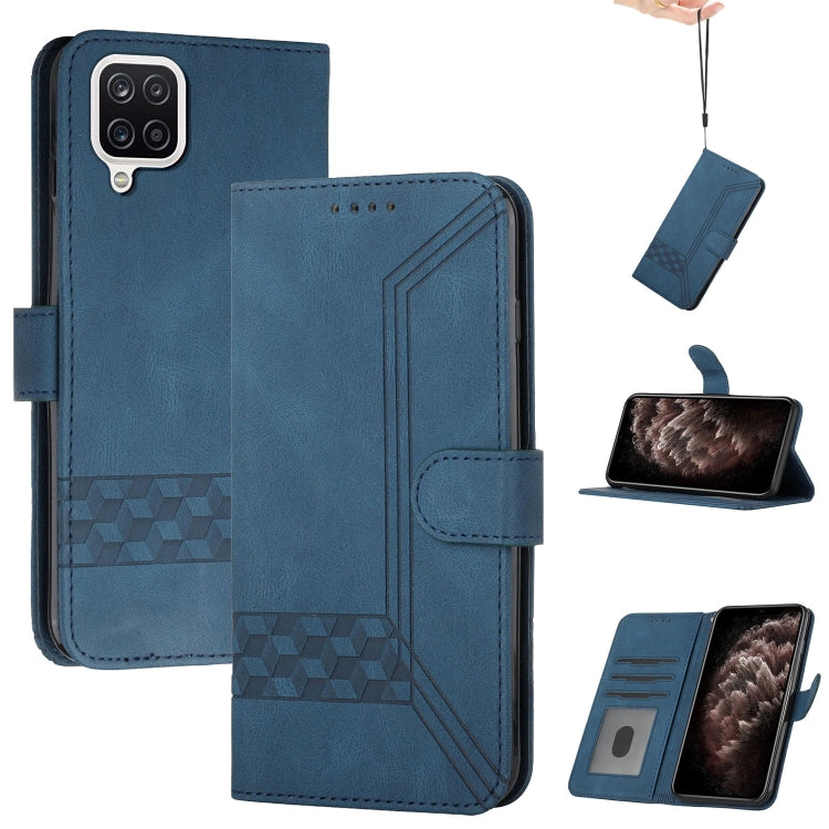 Cubic Skin Feel Flip Leather Phone Case, For Samsung Galaxy A20s, For Samsung Galaxy A21s, For Samsung Galaxy A21 EU Version, For Samsung Galaxy A22 4G, For Samsung Galaxy A22 5G, For Samsung Galaxy A30 / A20, For Samsung Galaxy A31                    ...